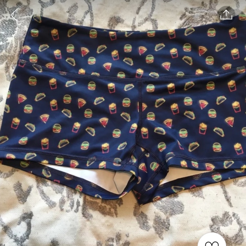 FEED ME FIGHT ME MED SNACK SHORTS